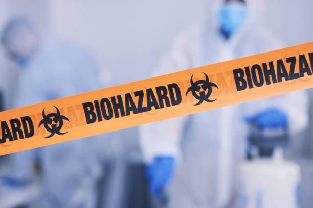 Professional Infectious Disease Decontamination technician working in Cross, SC